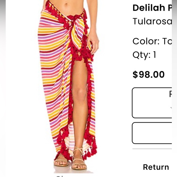 Tularosa Other - Tularosa sarong cover up (one size)